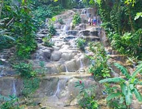 Konoko Falls and Park in Ocho Rios, Jamaica